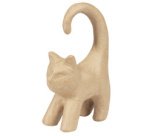 Chat naif avec longue queue 32cm - Kraft