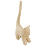 Support en papier mâché 'Chat 2', 320 mm