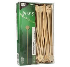 Bâtons cocktail 'pure', en bambou, longueur : 180 mm