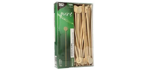 Bâtons cocktail 'pure', en bambou, longueur : 180 mm