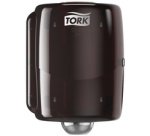 TORK Distributeur à dévidage central Maxi, rouge/noir