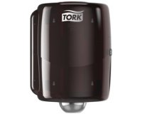 TORK Distributeur à dévidage central Maxi, rouge/noir