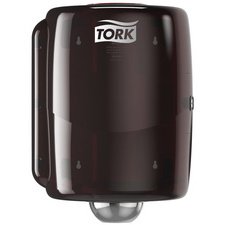 TORK Distributeur à dévidage central Maxi, rouge/noir