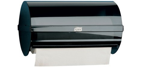 TORK Distributeur de papier nettoyant en petit rouleau, noir