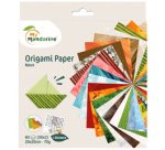 Origami Paper Nature, 20 x 20 cm, 60F, 70g - Multicolore