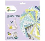Origami Paper Flowers, 20 x 20 cm, 60F, 70g - Multicolore