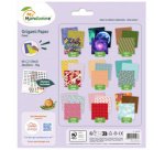 Origami Paper Flowers, 20 x 20 cm, 60F, 70g - Multicolore