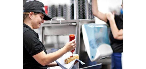 TORK Chiffon de nettoyage tout usage, 415 x 355 mm, bleu