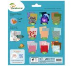 Origami Paper Geometric, 20 x 20 cm, 60F, 70g - Multicolore