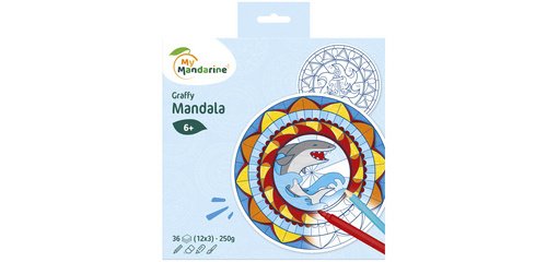 Graffy Pop Mandala, Garçon - Bleu