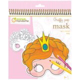 Carnet de coloriage Graffy Pop Mask 'Girl'