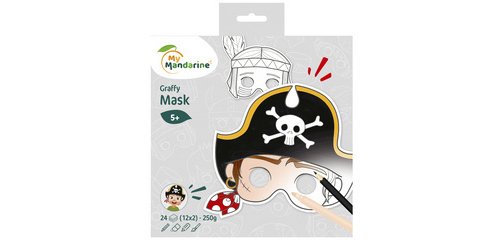 Graffy Pop Mask, Garçon - Gris