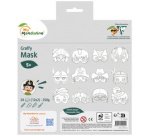 Graffy Pop Mask, Garçon - Gris