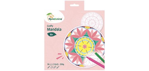 Graffy Pop Mandala, Fille - Rose