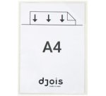 by tarifold Pochette d'affichage KANG, fermeture coin