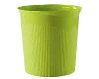 Corbeille à papier Re-LOOP, 13 litres, vert citron