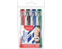 Marqueur tableau blanc Marker'Peps Jumbo, étui de 4