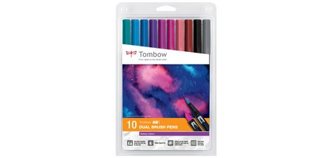 Tombow Feutre double pointe DUAL BRUSH PEN ABT, Galaxy