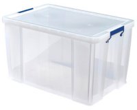 Boîte de rangement ProStore, 85 litres, transparent