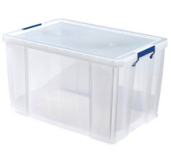 Boîte de rangement ProStore, 85 litres, transparent