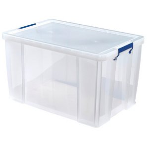 Boîte de rangement ProStore, 85 litres, transparent