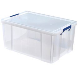 Boîte de rangement ProStore, 70 litres, transparent