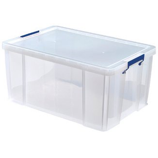 Boîte de rangement ProStore, 70 litres, transparent