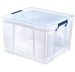 Boîte de rangement ProStore, 48 litres, transparent