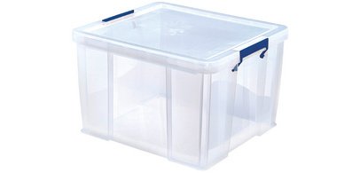 Boîte de rangement ProStore, 48 litres, transparent