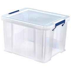 Boîte de rangement ProStore, 36 litres, transparent