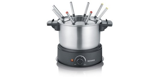 Fondue Set FO 2470, stainless steel / black