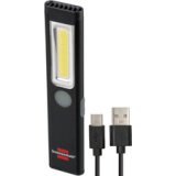 Lampe de poche LED rechargeable PL 200 AC, noir
