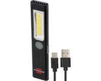 Lampe de poche LED rechargeable PL 200 AC, noir