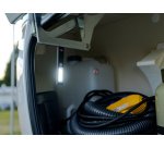 Lampe de poche LED rechargeable PL 200 AC, noir