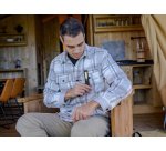 Lampe de poche LED rechargeable PL 200 AC, noir