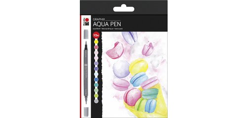 Feutre aquarellable Pen Graphix ICE ICE BABY, étui