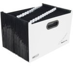 Trieur à soufflets polypropylène SupaFile Plus Rapesco 26 onglets - Blanc