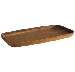 <blockquote>Servierbrett aus Akazienholz</blockquote>