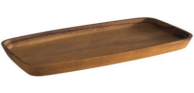<blockquote>Servierbrett aus Akazienholz</blockquote>