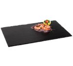 Plat en ardoise naturelle, (L)300 x (P)120 mm,anthracite