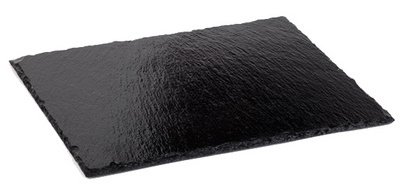 Natural slate dish, (L)450 x (W)300 mm, anthracite