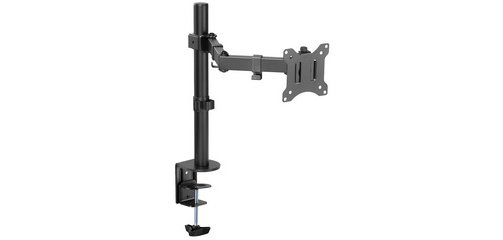 Support écran simple universel, fixation par serrage