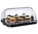 Vitrine de buffet, noir