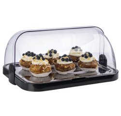 Vitrine de buffet, noir