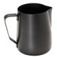 Melkkan, roestvrij staal, 0,35 liter, zwart