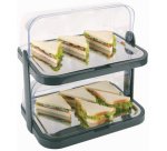 Vitrine de buffet DOPPELDECKER, noir