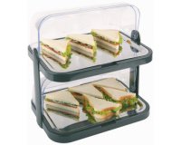 Vitrine de buffet DOPPELDECKER, noir