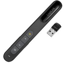 Présentateur sans fil 2,4 GHz, sans câble, noir