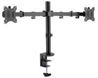 Bras support double, longueur du bras: 390 mm, noir