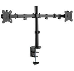 Bras support pour 2 écrans, longueur: 390mm